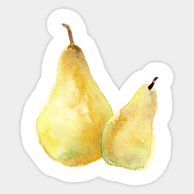 Pear Sticker by etofficina